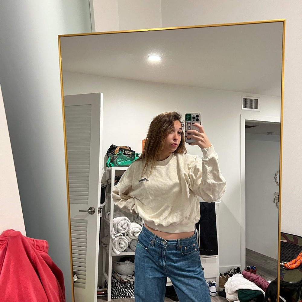 Madhappy Cropped Terry Crewneck Aspen Collection